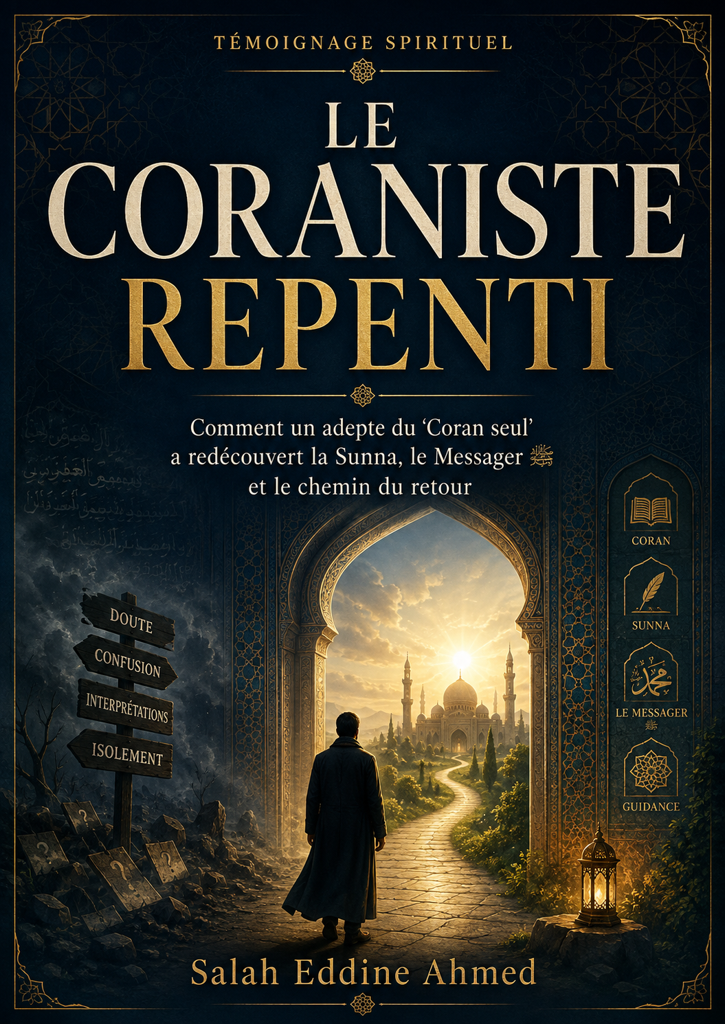 Couverture Livre Le Coraniste Repenti